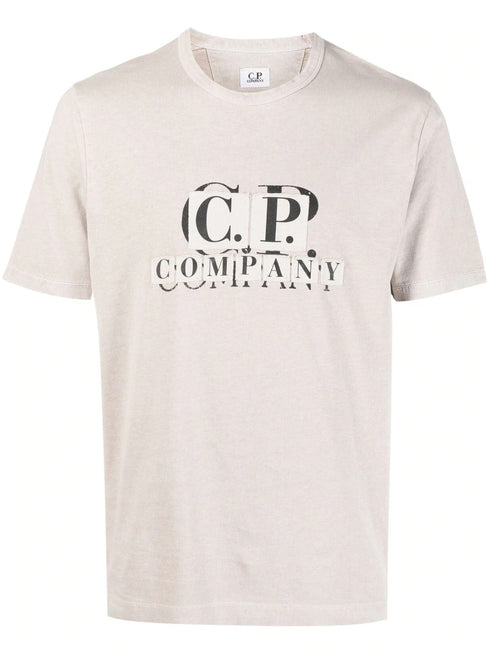C.P. COMPANY T-SHIRT PATCH LOGO